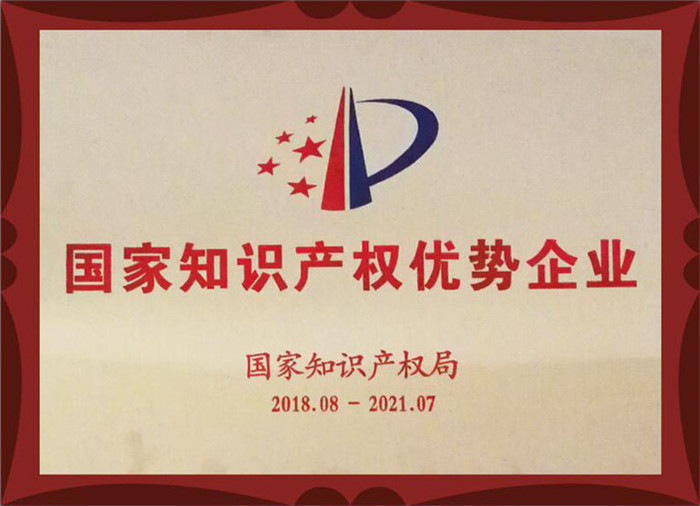 國家知識(shí)產(chǎn)權(quán)優(yōu)勢(shì)企業(yè)